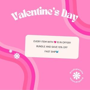 💖‼️hurry up!! Any item with 💖 is on sale.